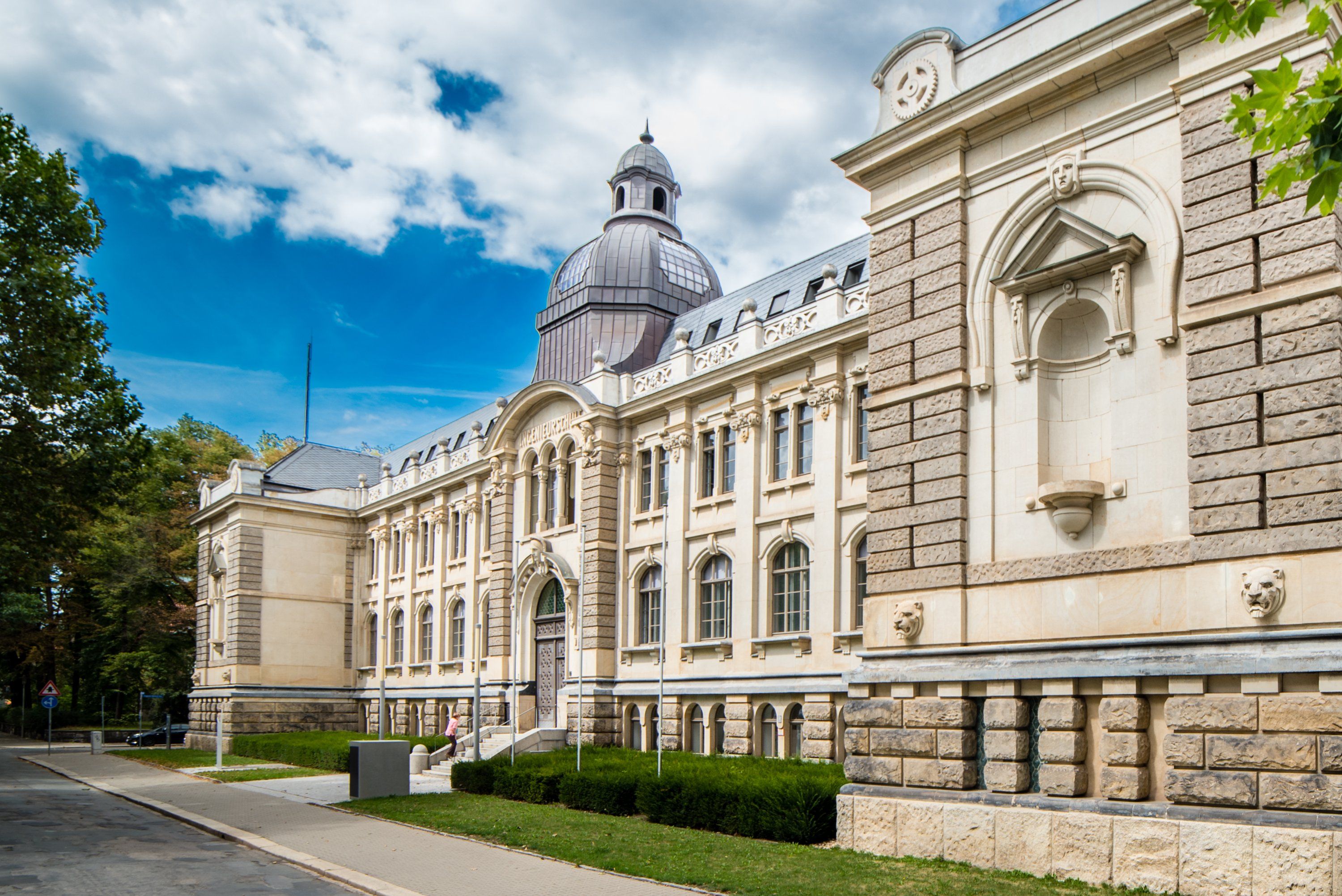Historisches Verwaltungsgebäude in Zwickau